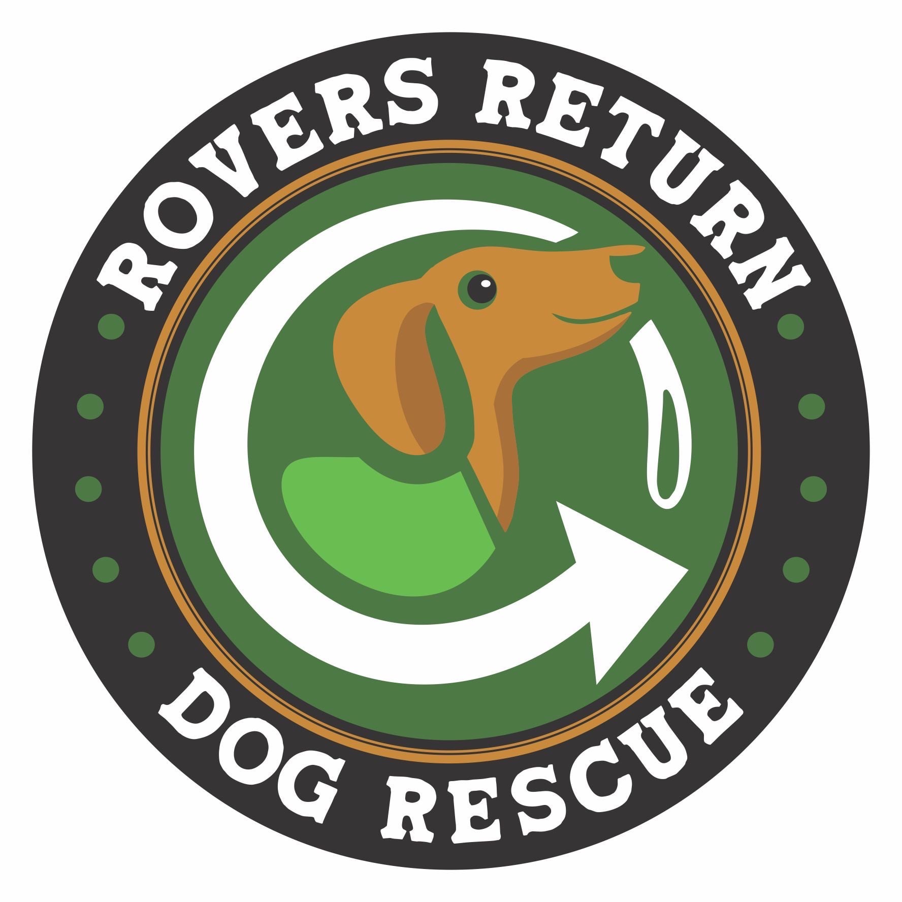 Rovers Return Dog Rescue logo